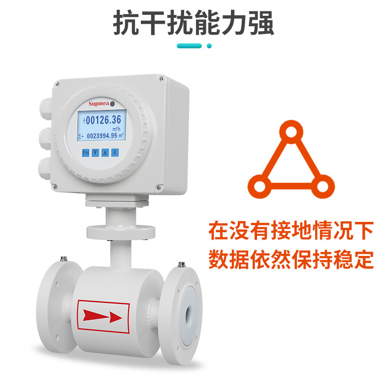 米科SUP-FMC240電磁流量計(jì)抗干擾能力強(qiáng)