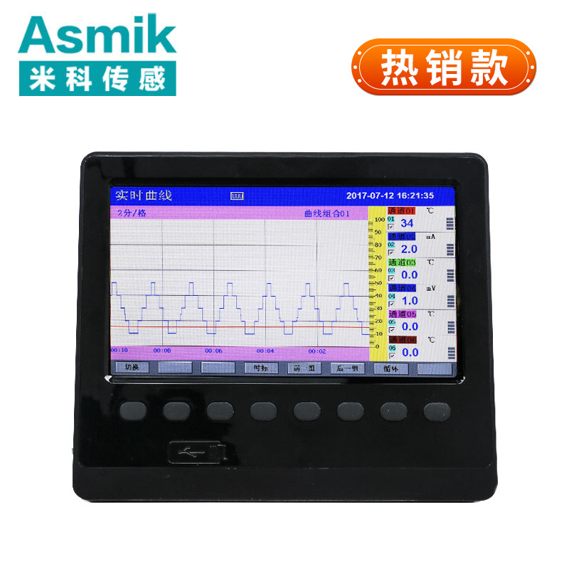 米科MIK-R6000C 1~48路彩色無紙記錄儀